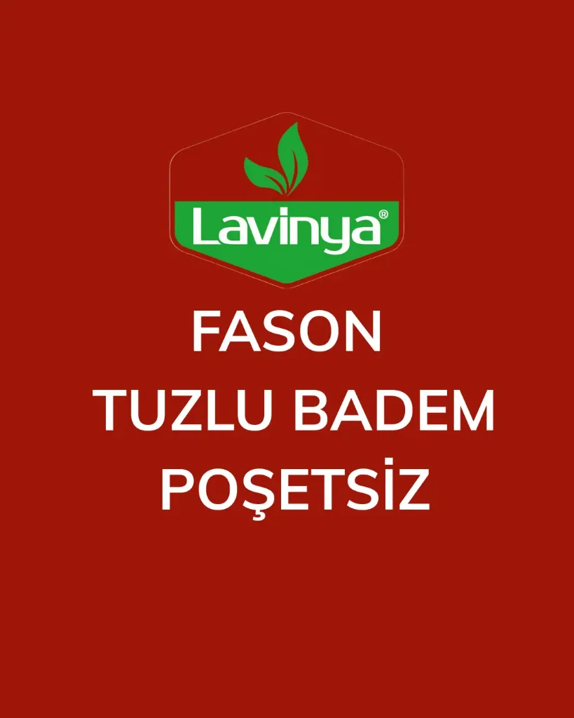 [STK00054] FASON TUZLU BADEM POŞETSİZ